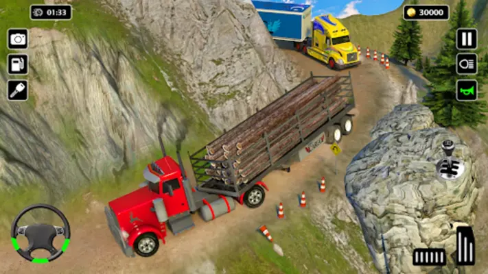 Offroad Cargo Transport Truck android App screenshot 4