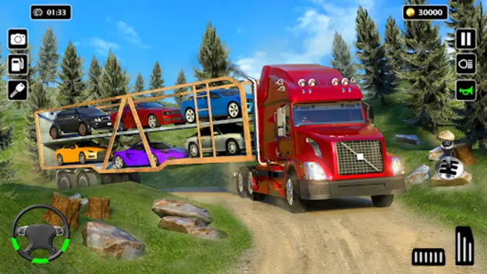 Offroad Cargo Transport Truck android App screenshot 7